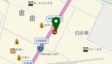 しゃぶ葉 四日市店の地図画像