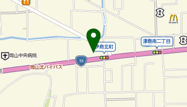 しゃぶ葉 岡山津島店の地図画像