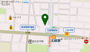 しゃぶ葉 ららテラス北綾瀬店の地図画像