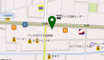 しゃぶ葉 MIREO仙台六丁の目店の地図画像