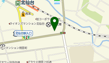 しゃぶ葉 北仙台店の地図画像