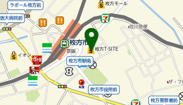 しゃぶ葉 枚方T-SITE店の地図画像