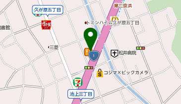 むさしの森珈琲 久が原店の地図画像
