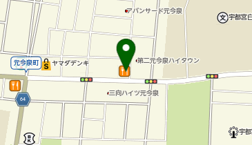 ラ・オハナ 宇都宮今泉店の地図画像