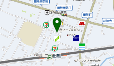 むさしの森珈琲 田無駅前店の地図画像