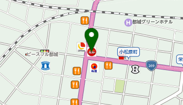 むさしの森珈琲 都城店の地図画像