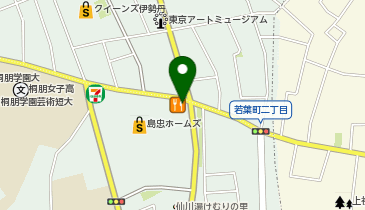 むさしの森珈琲 仙川店の地図画像