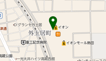 フェスタガーデン イオンモール熱田店の地図画像