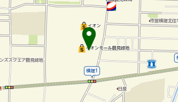 エクスブルー イオンモール鶴見緑地店の地図画像