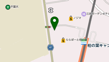 ニューマーケット ららぽーと柏の葉店の地図画像