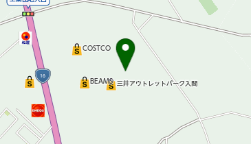 フォレスト 三井アウトレットパーク入間店の地図画像