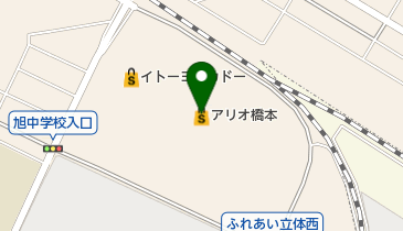 グランブッフェ アリオ橋本店の地図画像