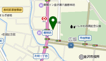 ザ ダイニング 香林坊大和店の地図画像