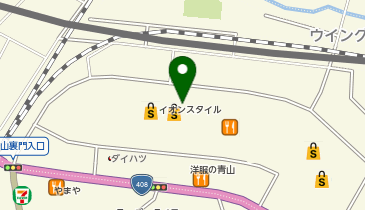 デリシュー イオンモール成田店の地図画像