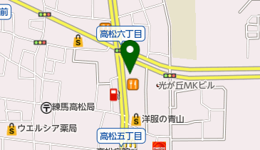 しゃぶ葉 練馬光が丘店の地図画像