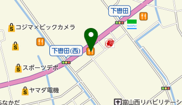 しゃぶ葉 婦中町店の地図画像
