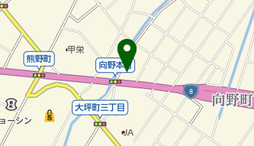 しゃぶ葉 高岡向野店の地図画像