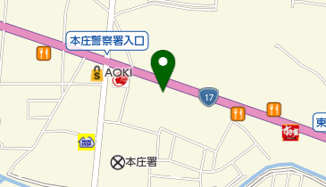 しゃぶ葉 本庄店の地図画像