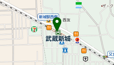ジョナサン 武蔵新城店の地図画像