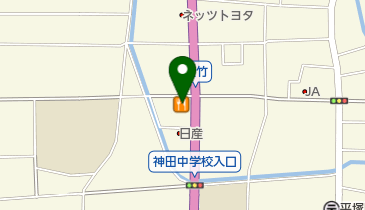 ジョナサン 平塚田村店の地図画像