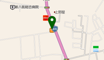 ジョナサン 八街店の地図画像