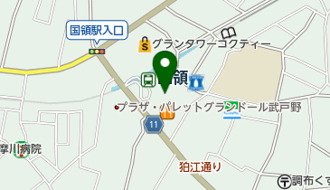 ジョナサン 国領駅前店の地図画像