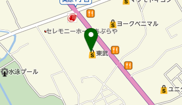 フロプレステージュ 大田原東武店の地図画像