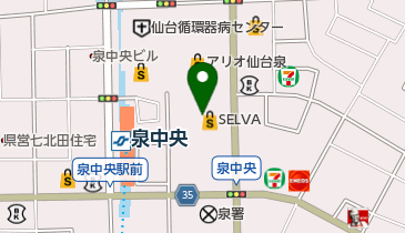 フロプレステージュ 仙台セルバ店の地図画像