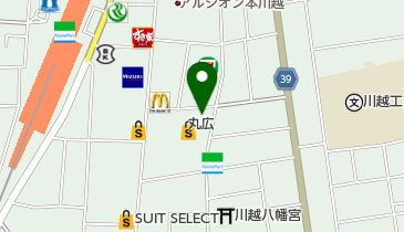フロプレステージュ 川越丸広店の地図画像