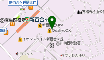 フロプレステージュ 新百合ヶ丘エルミロード店の地図画像