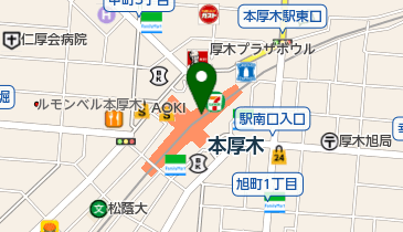 フロプレステージュ 本厚木ミロード店の地図画像