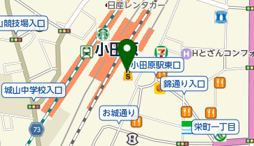 フロプレステージュ 小田原ラスカ店の地図画像