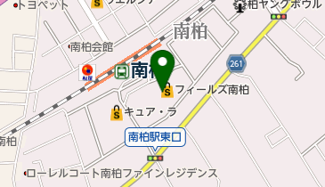 フロプレステージュ 生鮮市場TOP南柏店の地図画像