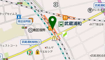 フロプレステージュ 武蔵浦和ビーンズ店の地図画像