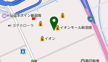 フロプレステージュ 新潟南イオン店の地図画像