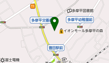 フロプレステージュ 多摩平の森イオン店の地図画像