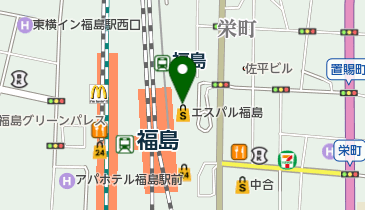フロプレステージュ 福島エスパル店の地図画像