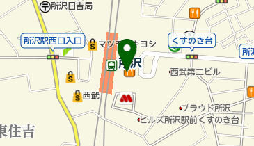 フロプレステージュ 所沢グランエミオ店の地図画像