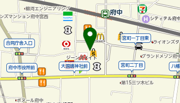 フロプレステージュ ミッテン府中店の地図画像