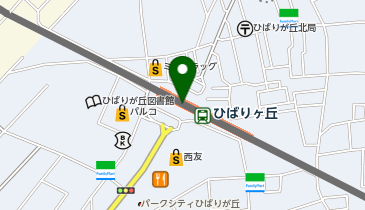 フロプレステージュ エミオひばりヶ丘店の地図画像