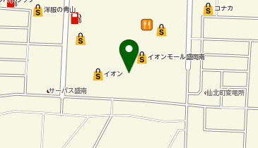 フロプレステージュ イオンモール盛岡南店の地図画像