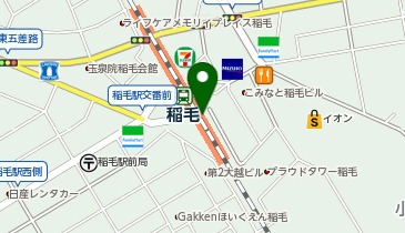 フロプレステージュ ペリエ稲毛店の地図画像