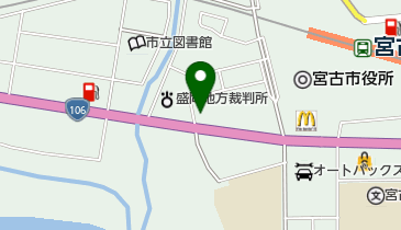 トマト&オニオン 宮古店の地図画像