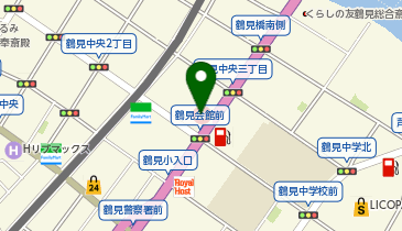 じゅうじゅうカルビ 鶴見中央店の地図画像