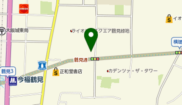 資さんうどん 今福鶴見店の地図画像