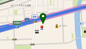 資さんうどん 尼崎アマドゥ店の地図画像