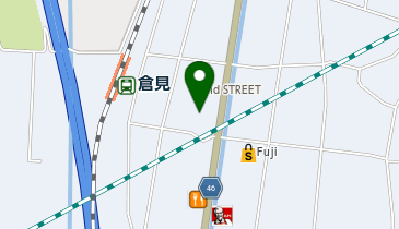 資さんうどん 倉見店の地図画像