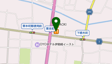 資さんうどん 伊勢崎店の地図画像
