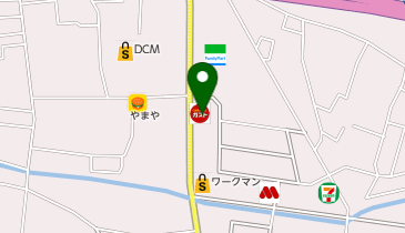 資さんうどん 熊谷肥塚店の地図画像