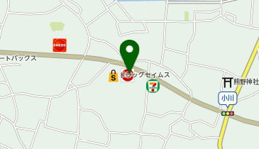 資さんうどん 秋川小川店の地図画像